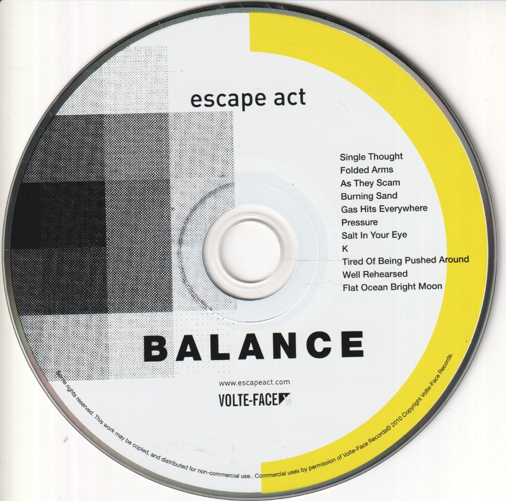 Escape Act - Balance - Cd