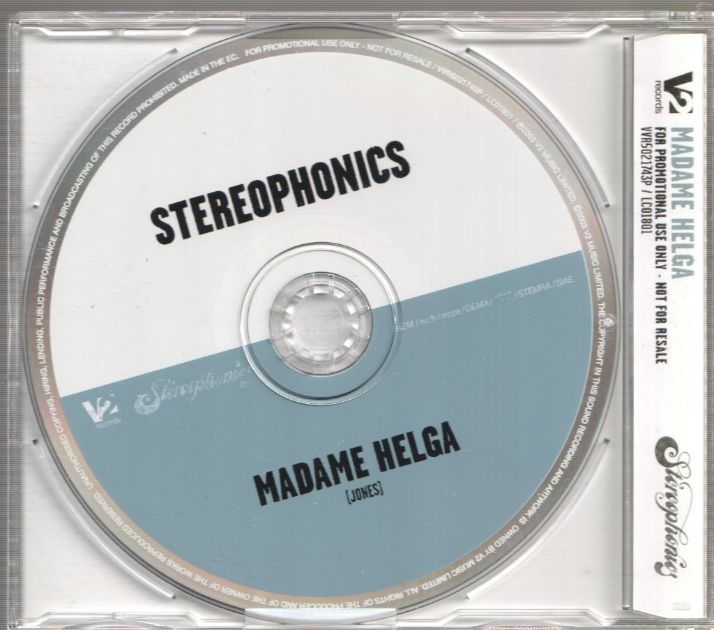 Stereophonics - Madame Helga - Cd