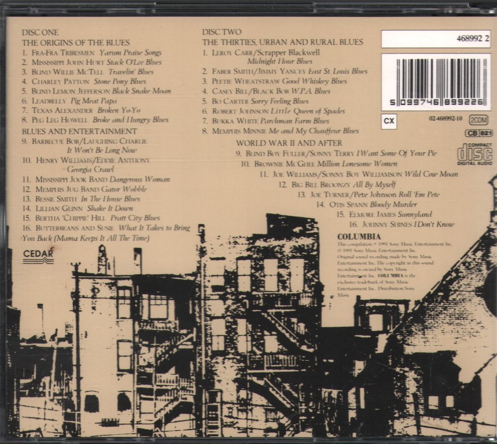 Various Artists - Story Of The Blues - Cd Set