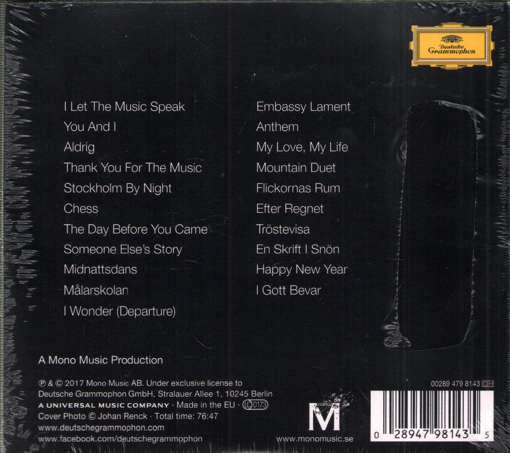 Benny Andersson - Piano - Cd