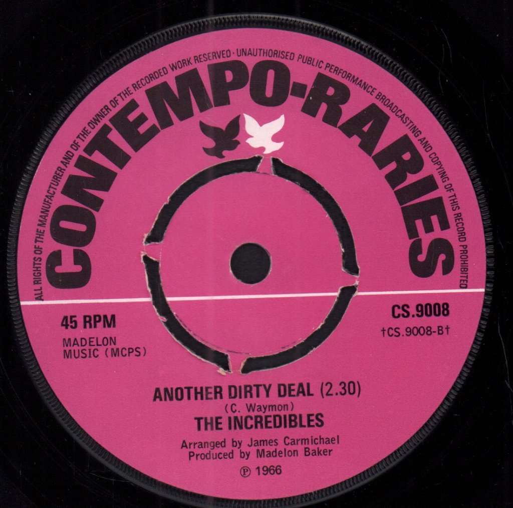 Incredibles - There's Nothing Else To Say Baby - 7 Inch