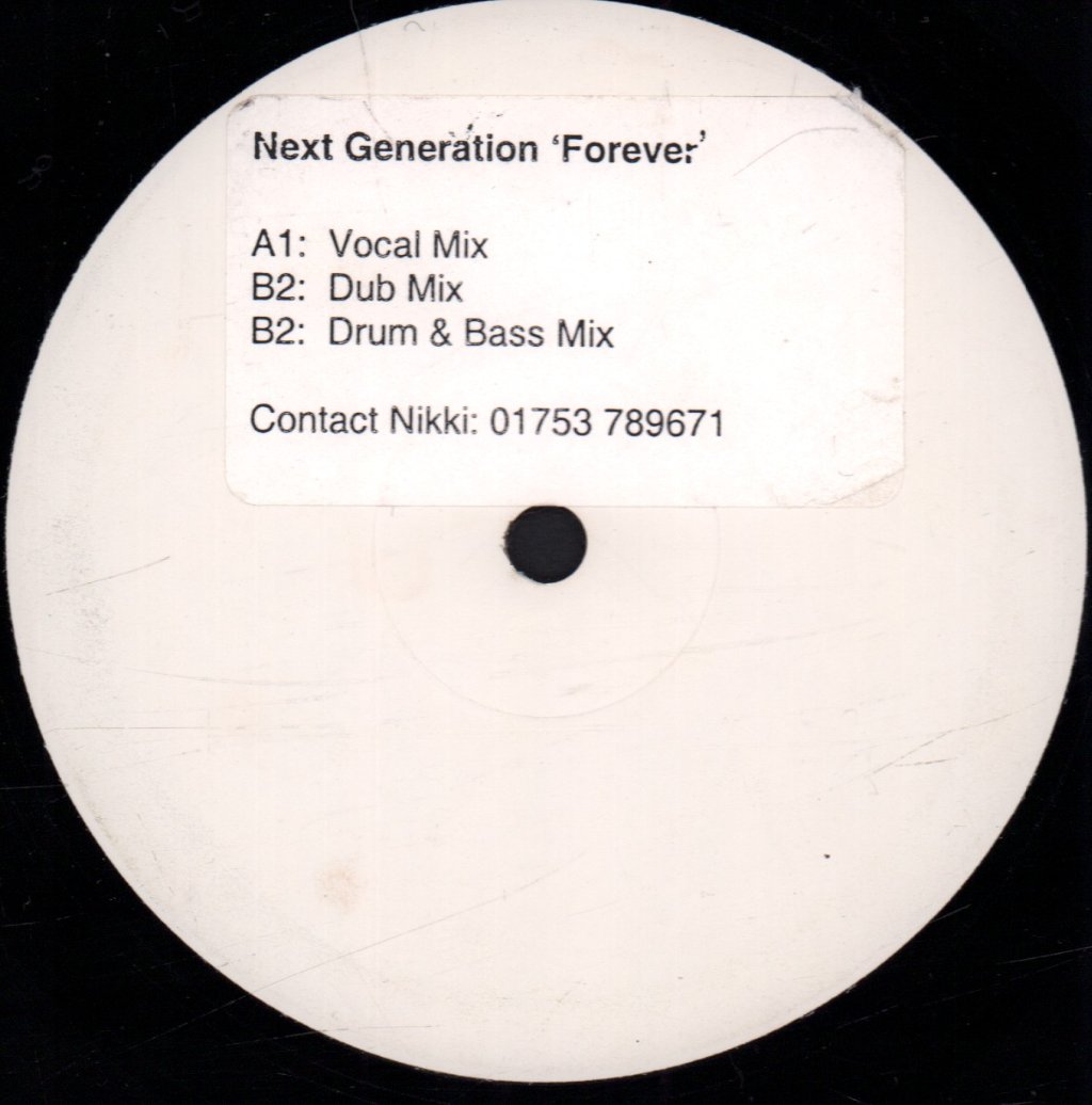 Next Generation - Forever - 12 Inch