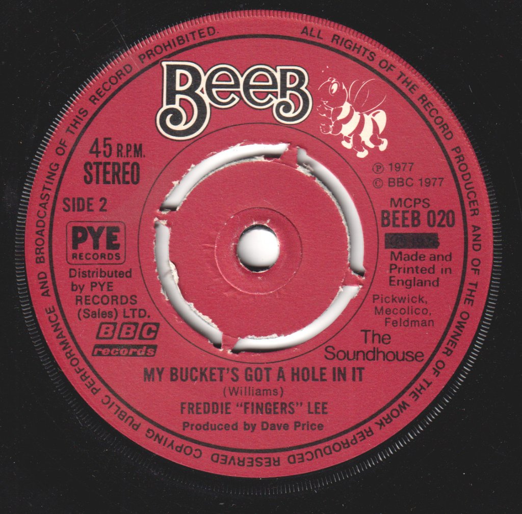 Freddie Fingers Lee - Down On The Farm - 7 Inch