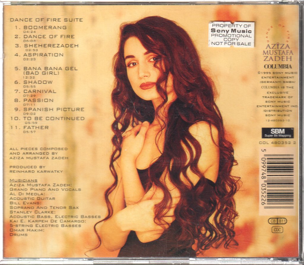 Aziza Mustafa Zadeh - Dance Of Fire - Cd