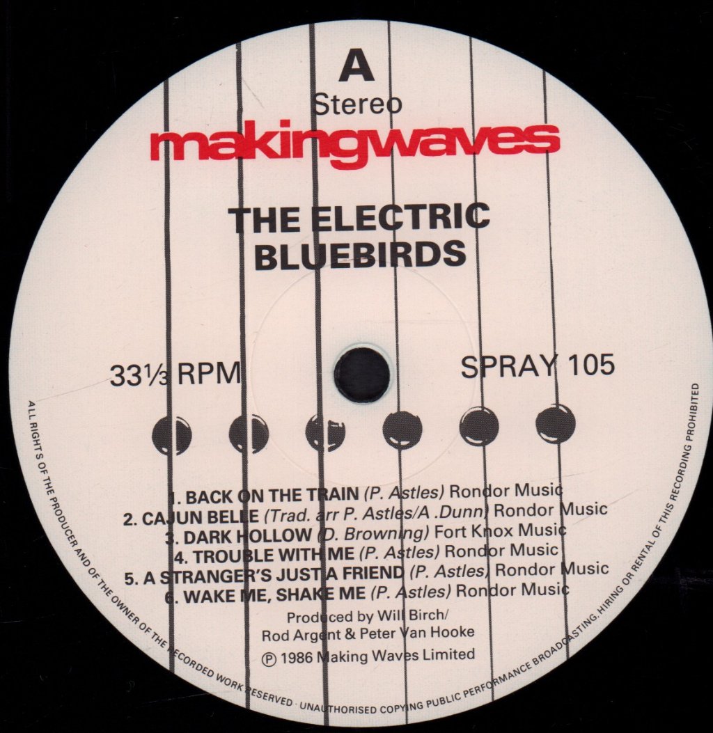 Electric Bluebirds - Electric Bluebirds - Lp