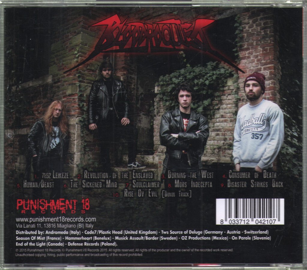 Bloodrocuted - Disaster Strikes Back - Cd