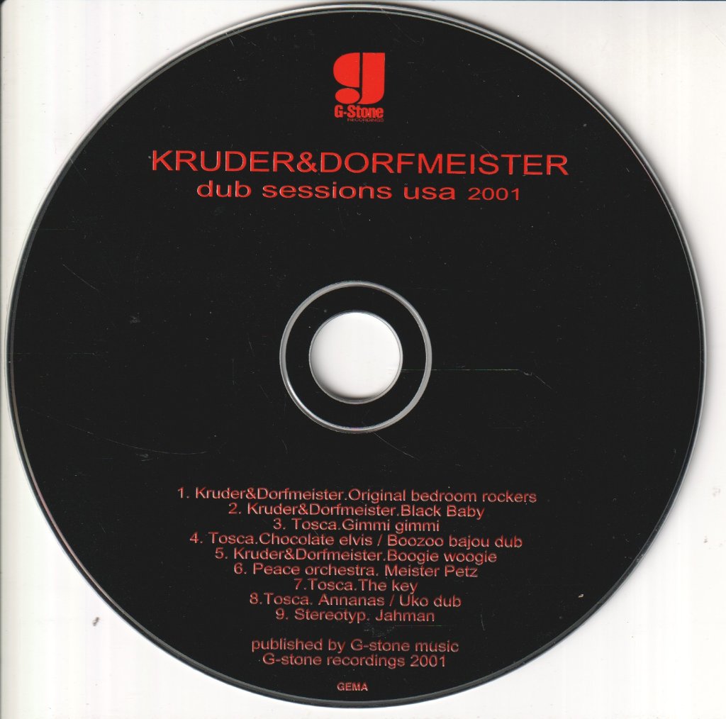 Kruder & Dorfmeister - Dub Sessions USA 2001 - Cd