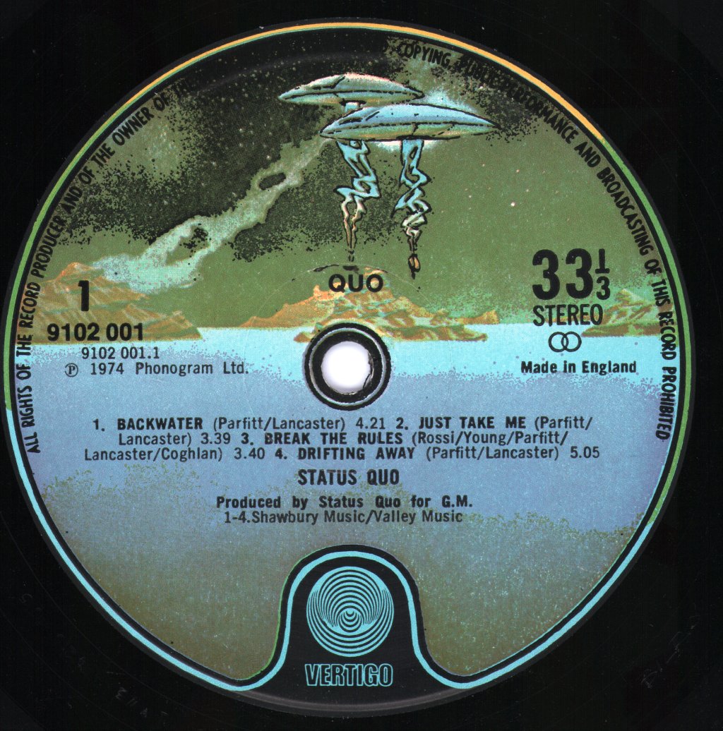 Status Quo - Quo - Lp