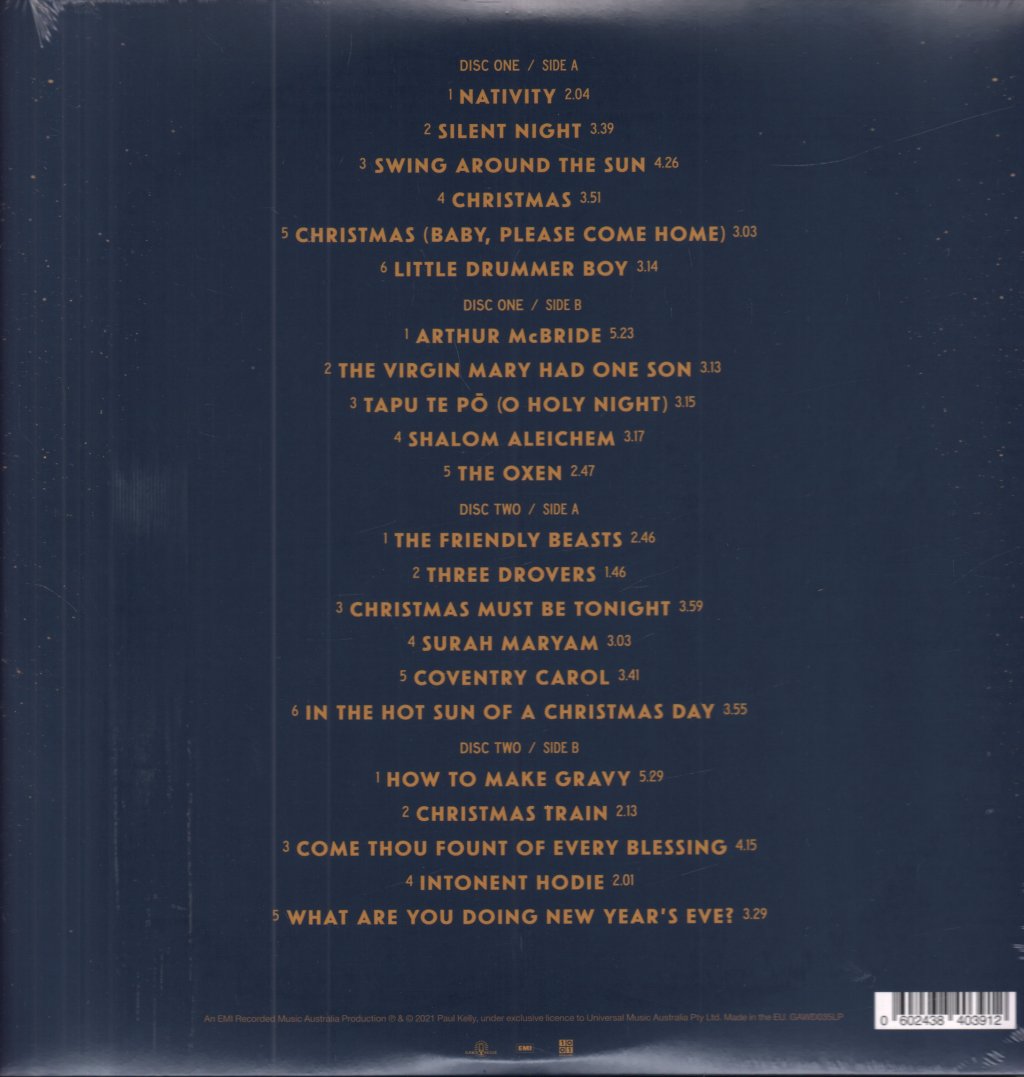 Paul Kelly - Paul Kelly's Christmas Train - Double Lp