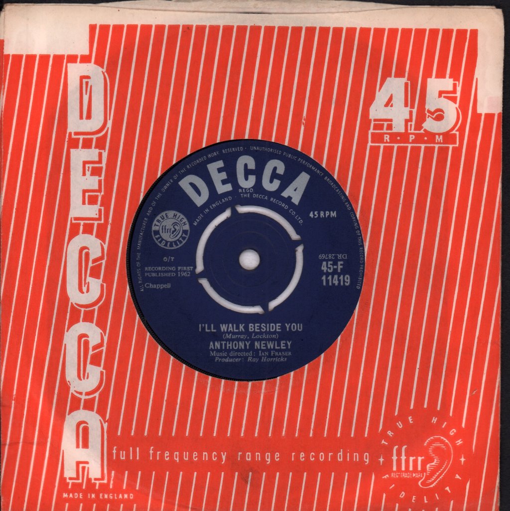 Anthony Newley - D-Darling - 7 Inch