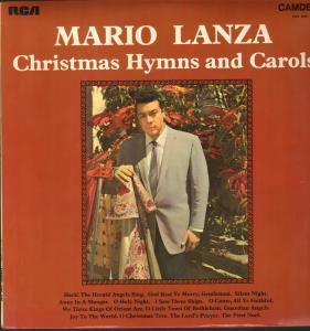 Mario Lanza - Christmas Hymns And Carols - Lp