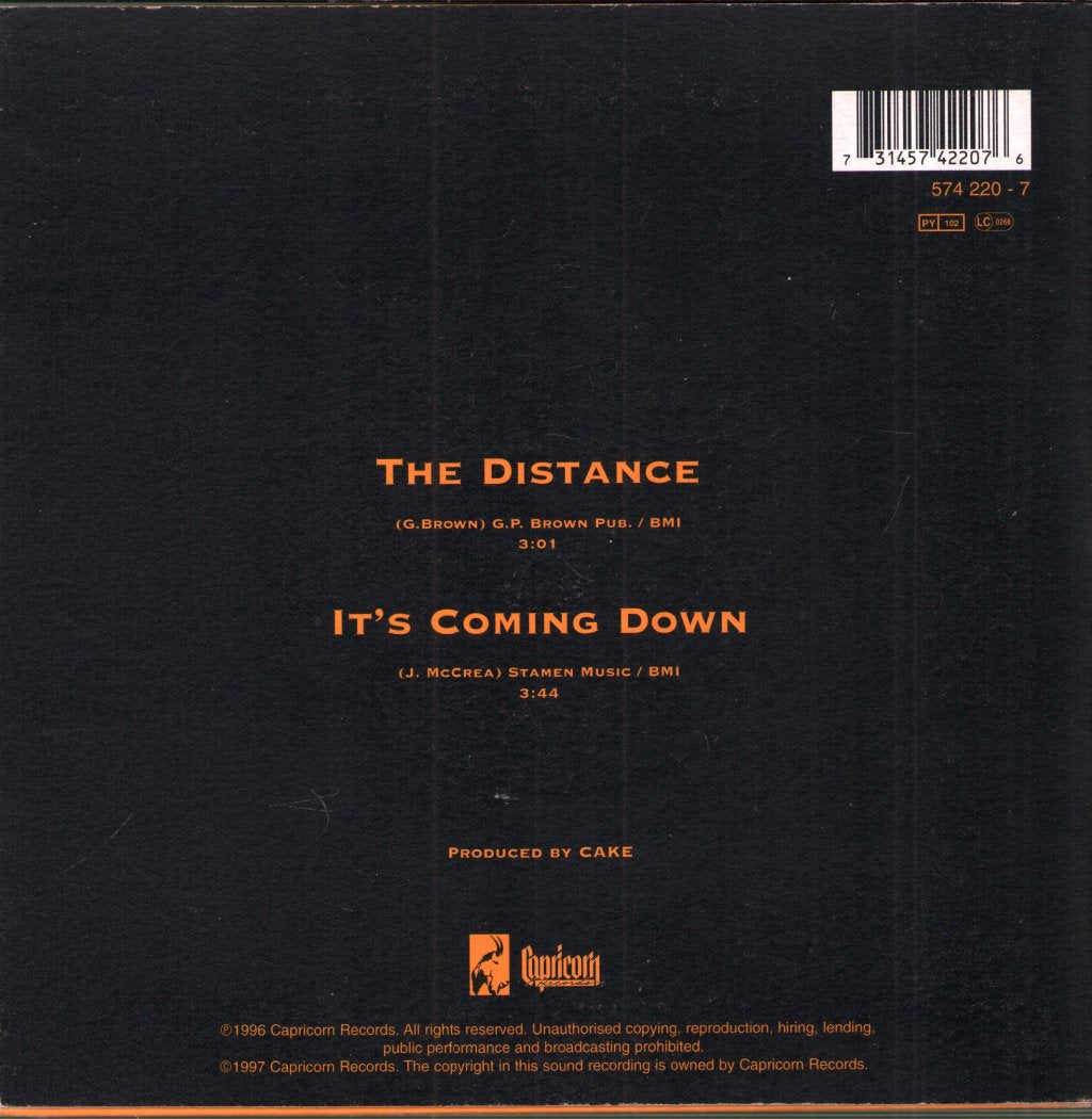 Cake - Distance - 7 Inch