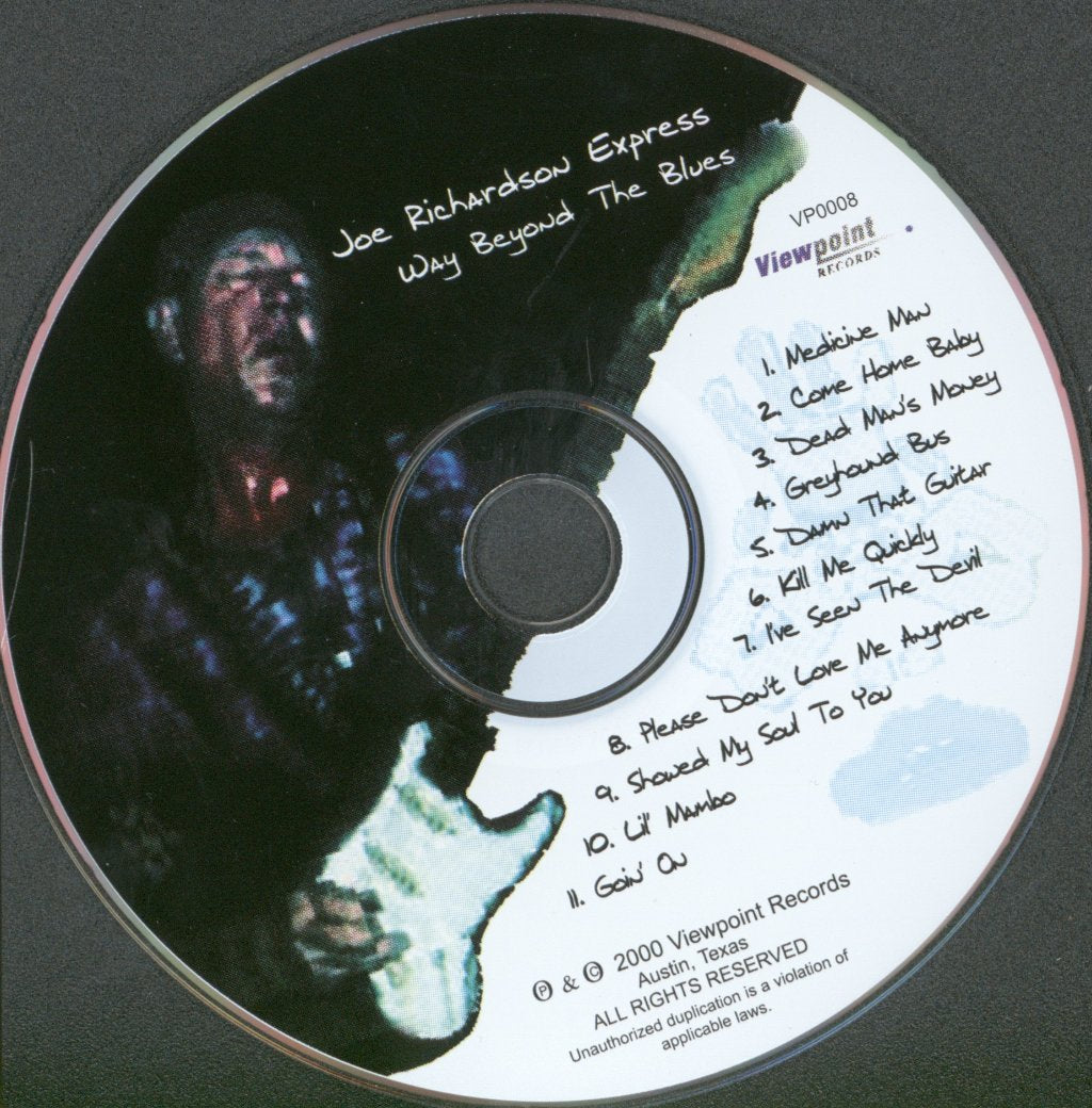 Joe Richardson Express - Way Beyond The Blues - Cd