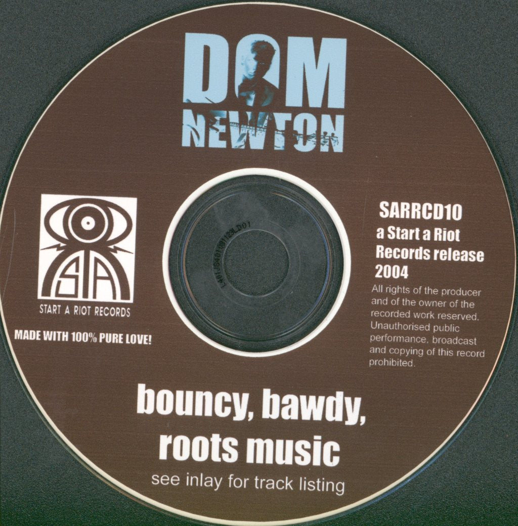 Dom Newton - Bouncy Bawdy Roots Music - Cd