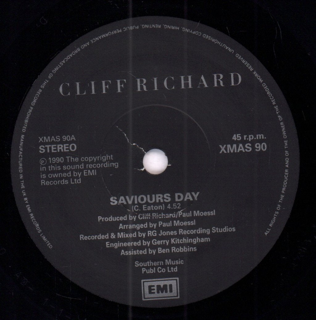 Cliff Richard - Saviour's Day - 7 Inch