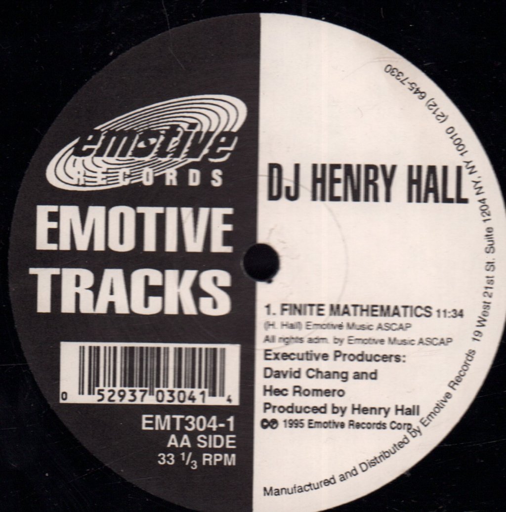DJ Henry Hall - Lifetime Warranty - 12 Inch