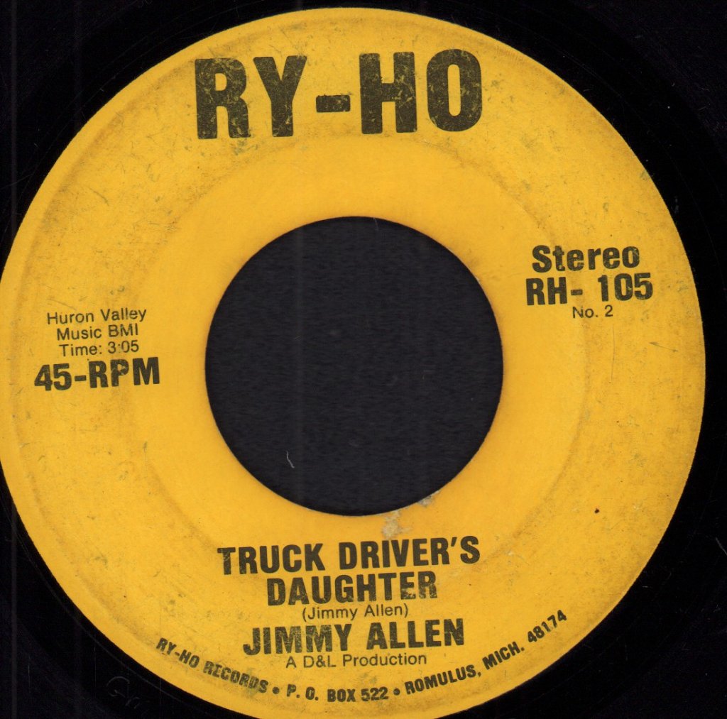jimmy allen - country keeps pushing me - 7 Inch