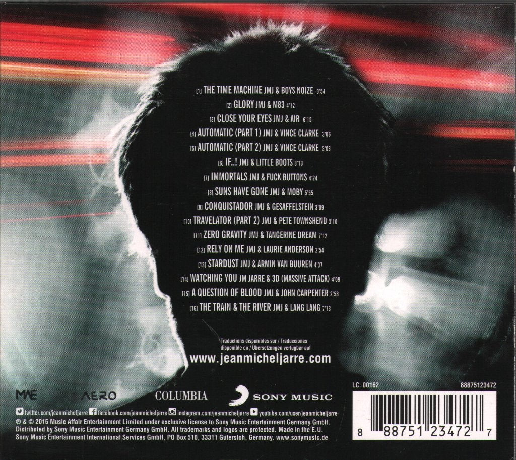 Jean Michel Jarre - Electronica 1 - The Time Machine - Cd