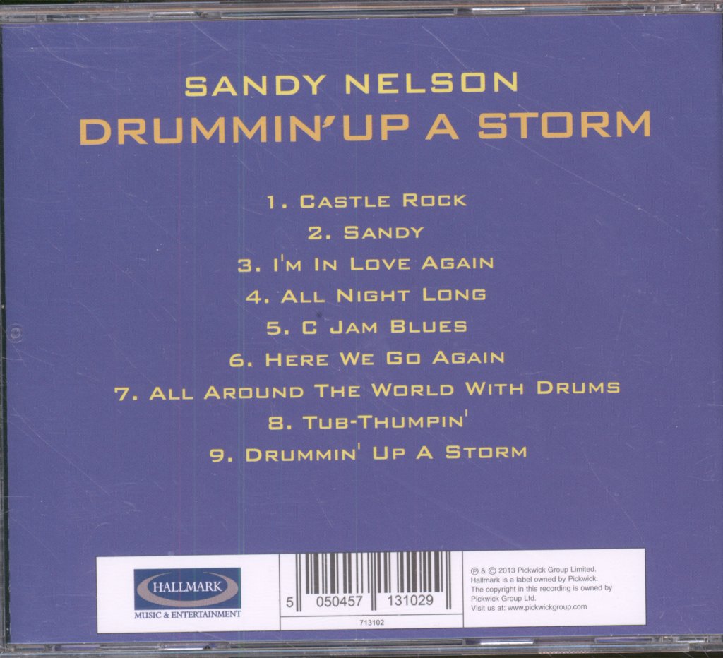 Sandy Nelson - Drummin' Up A Storm - Cd