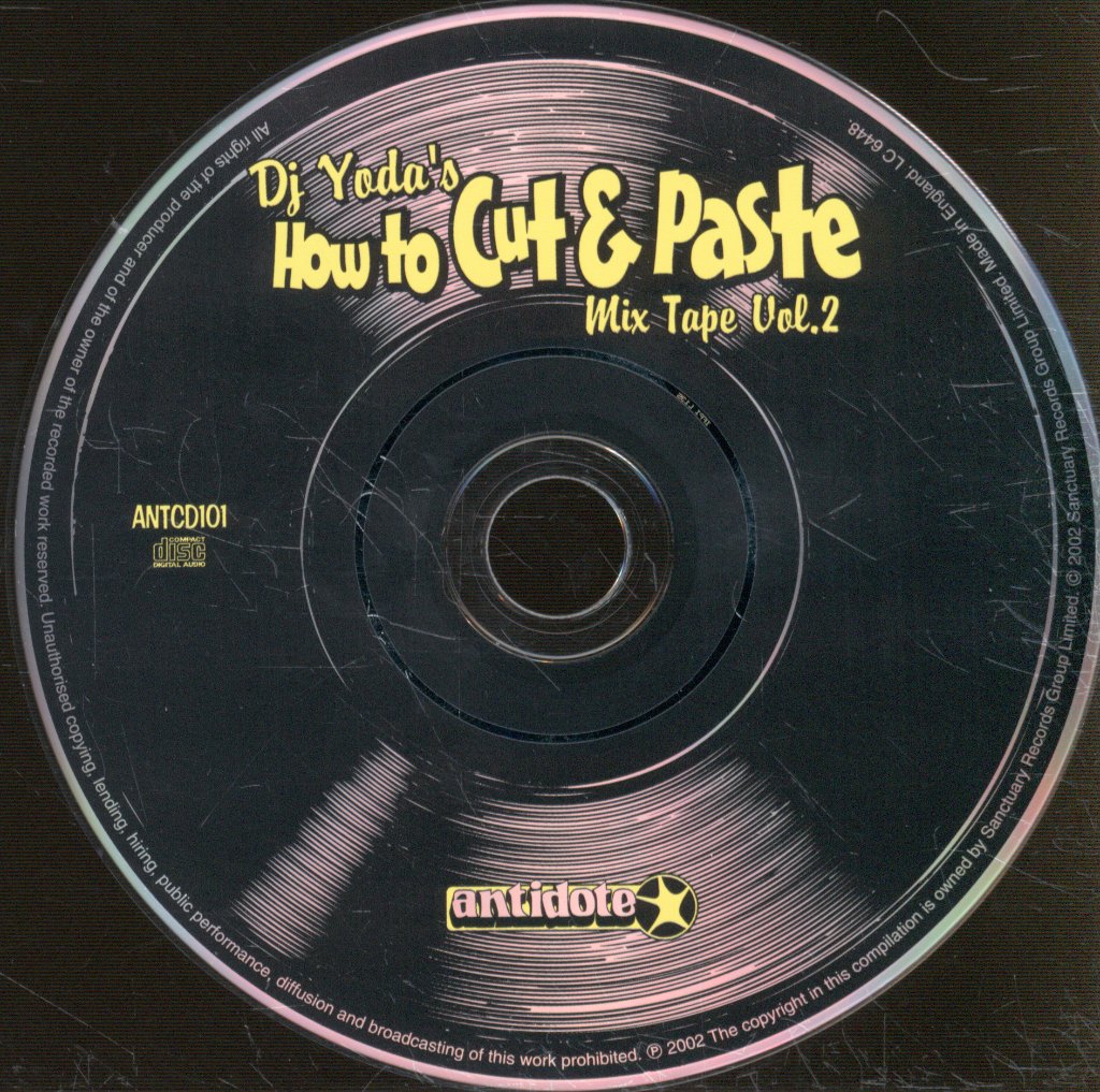 Dj Yoda - How To Cut & Paste Mix Tape Vol.2 - Cd