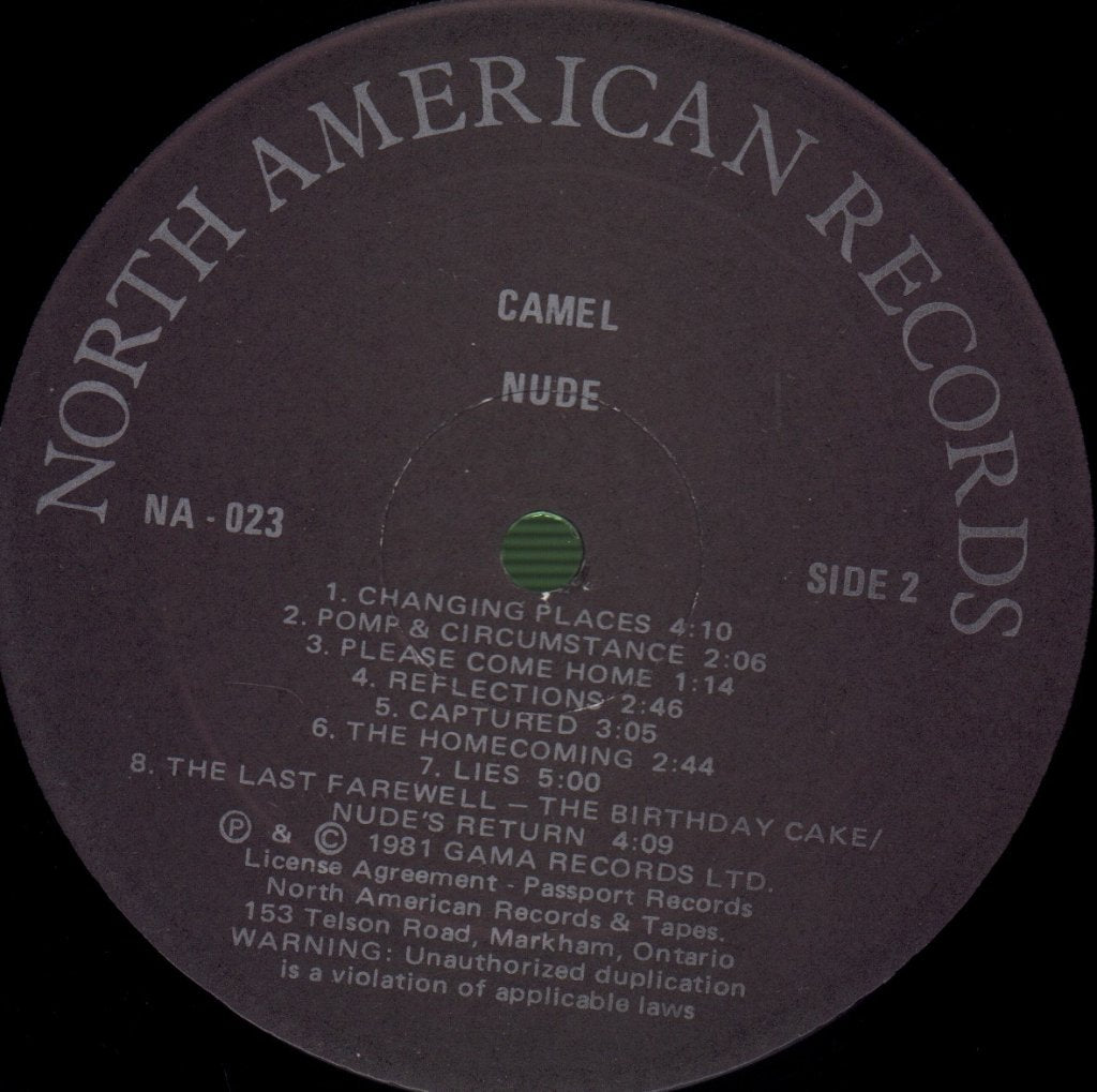 Camel - Nude - Lp