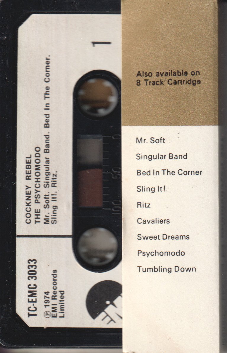 Cockney Rebel - Psychomodo - Cassette