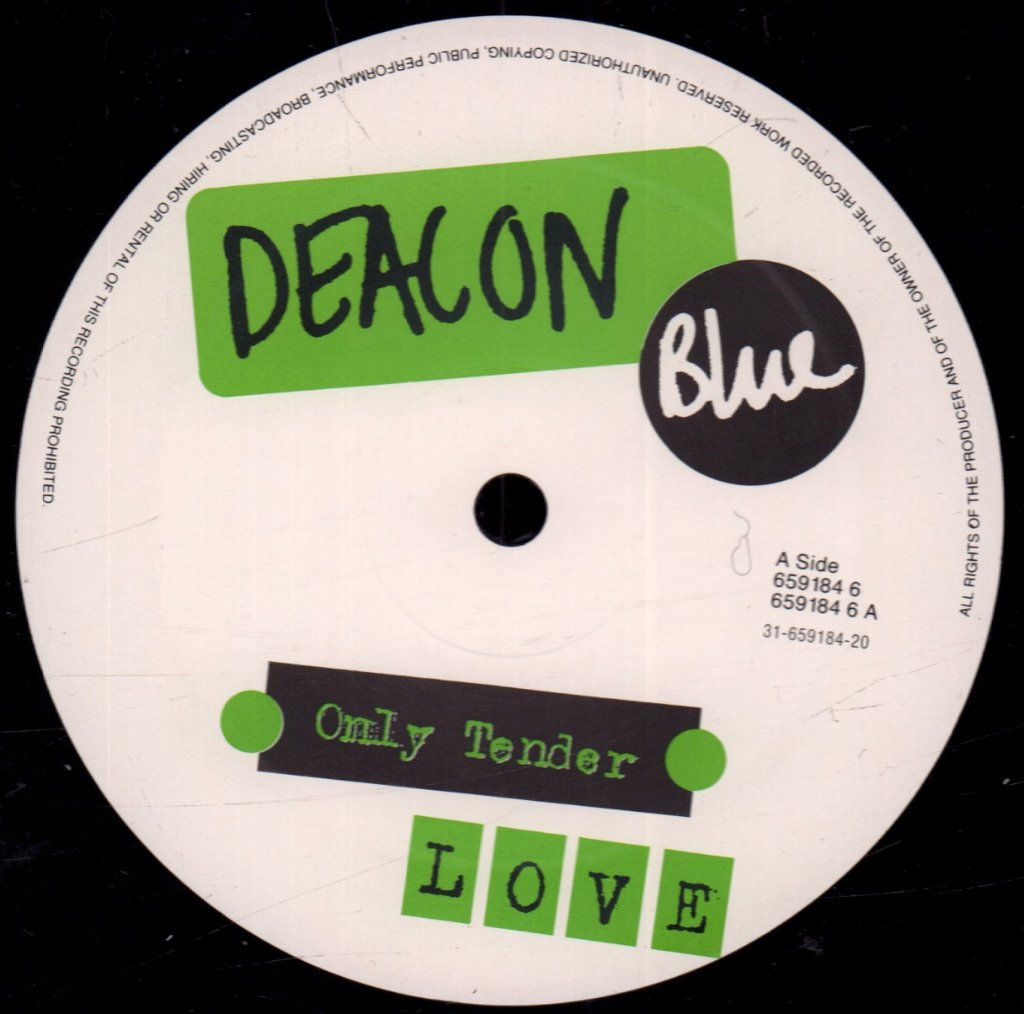 Deacon Blue - Only Tender Love - Lp