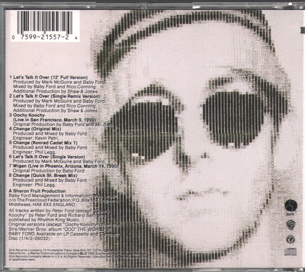 Baby Ford - Let's Talk It Over / Change - Cd