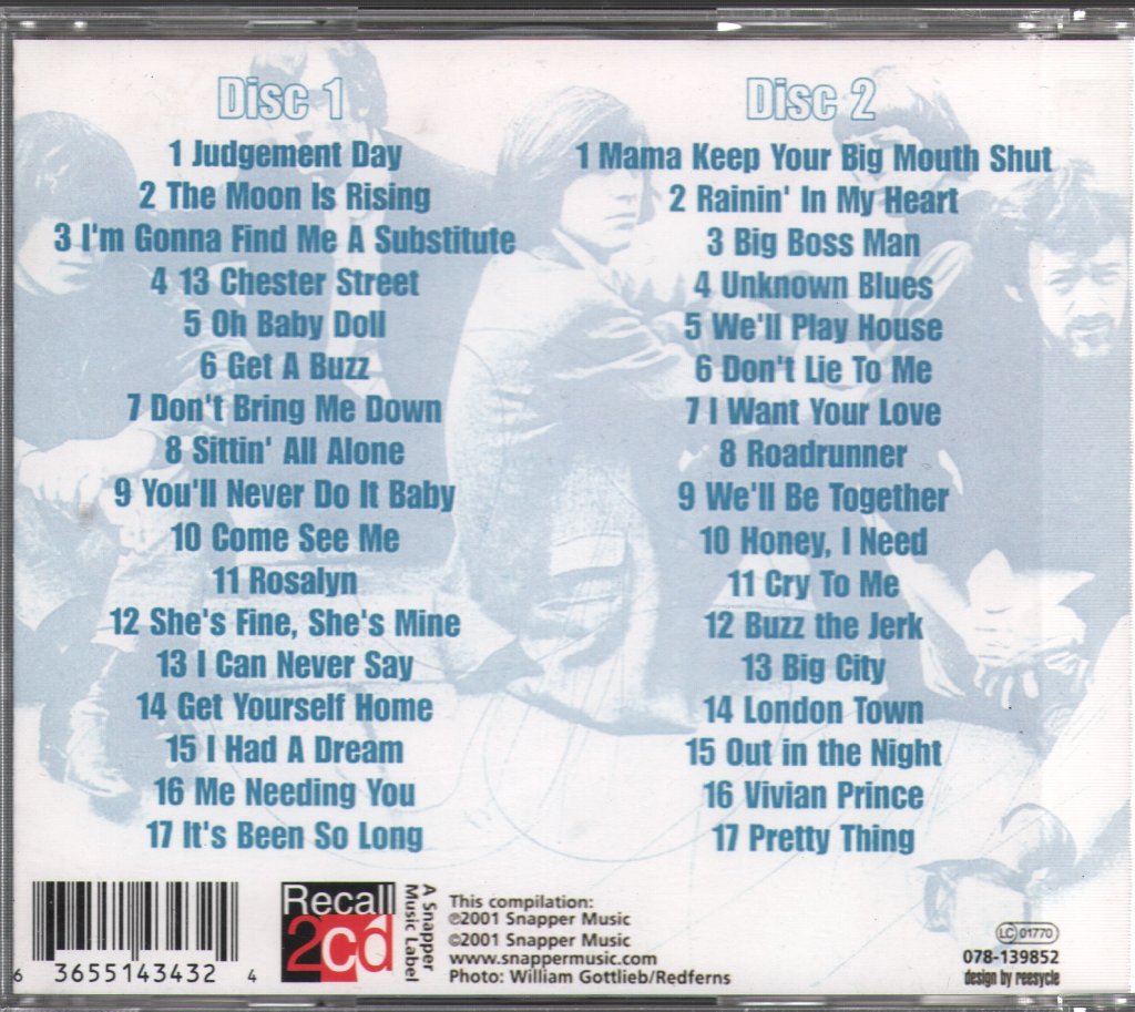 Pretty Things - Rhythm & Blues Years - Double Cd