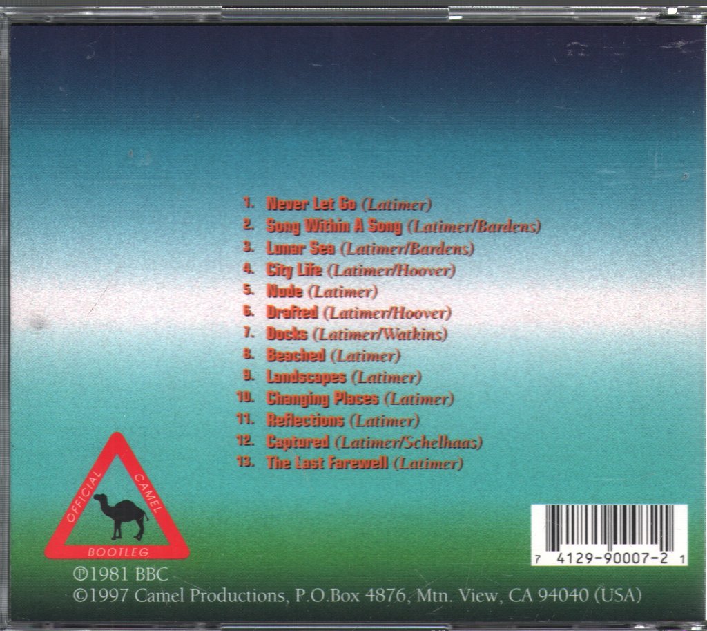 Camel - On The Road 1981 - Cd