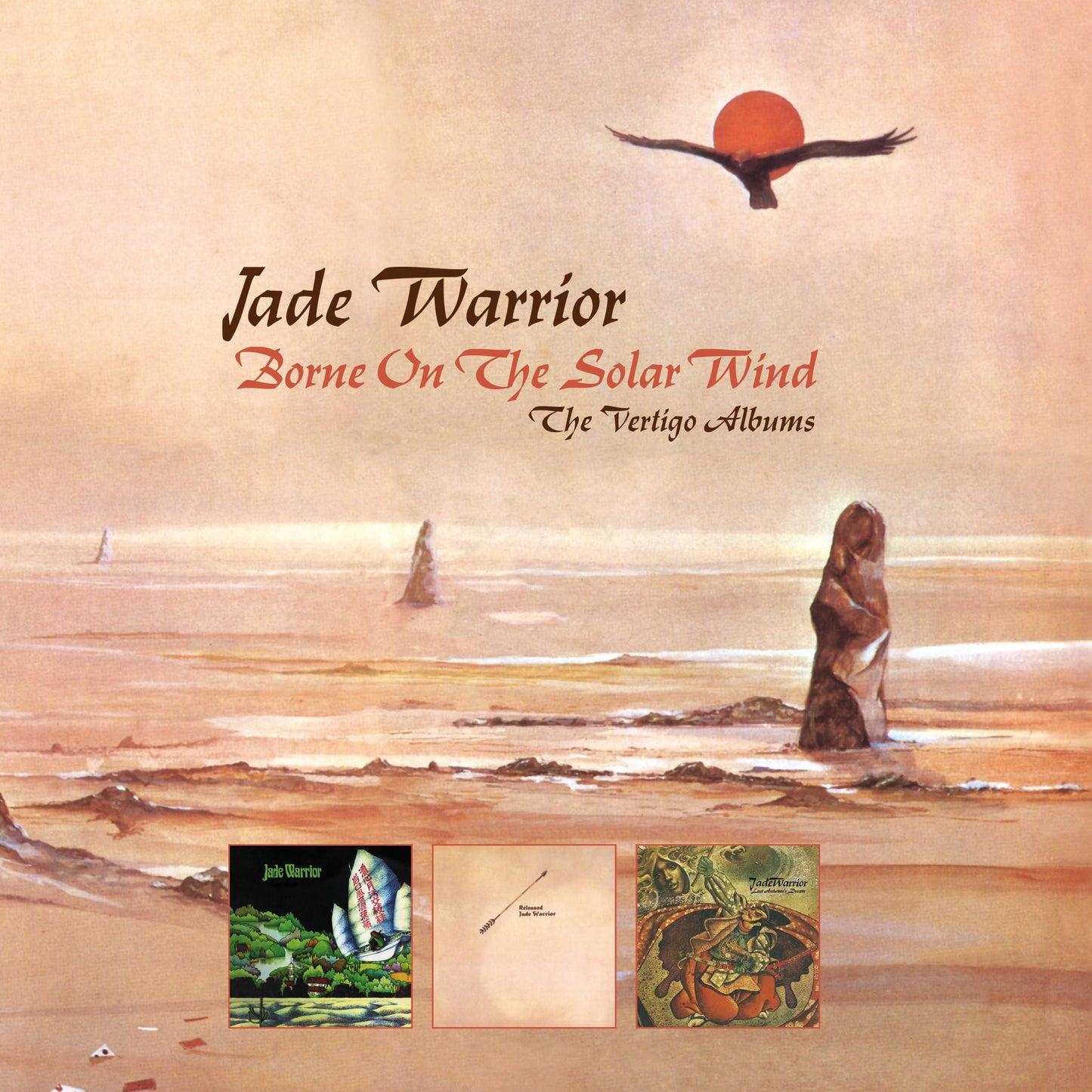 Jade Warrior - Borne On the Solar Wind - the Vertigo Albums 3cd Clamshell Box - Triple Cd