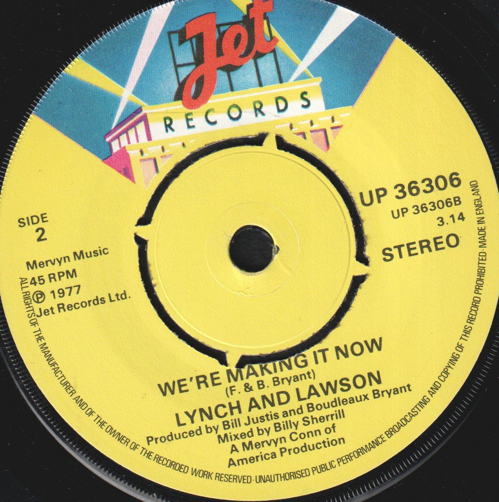 Lynch And Lawson - Emmy Lou The Belly Dancer - 7 Inch