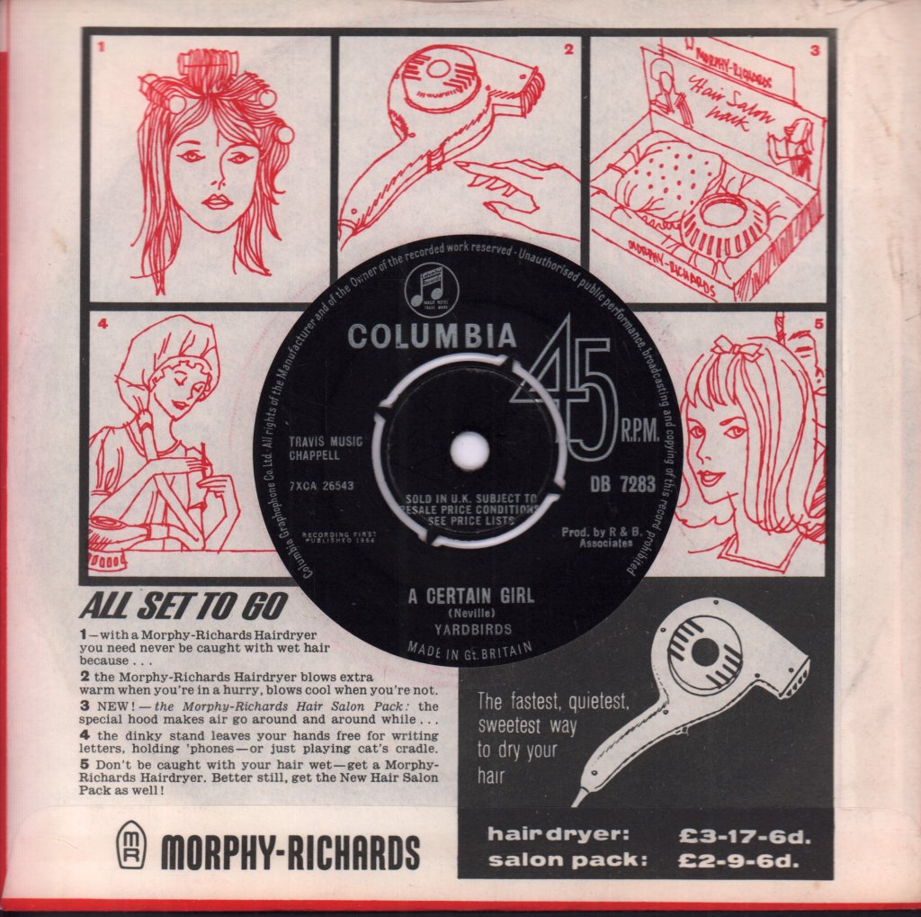 Yardbirds - I Wish You Would - 7 Inch