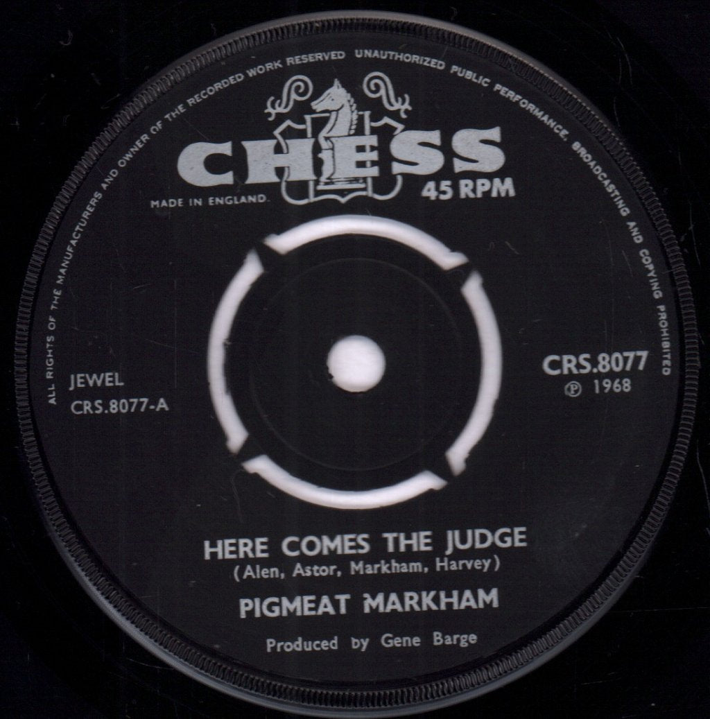 Pigmeat Markham - Here Comes The Judge - 7 Inch