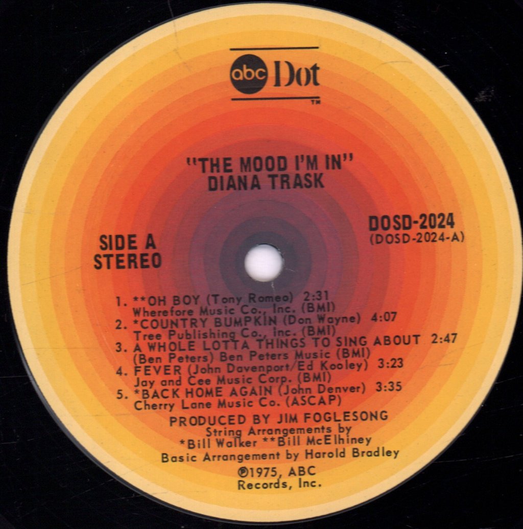 Diana Trask - Mood I'm In - Lp