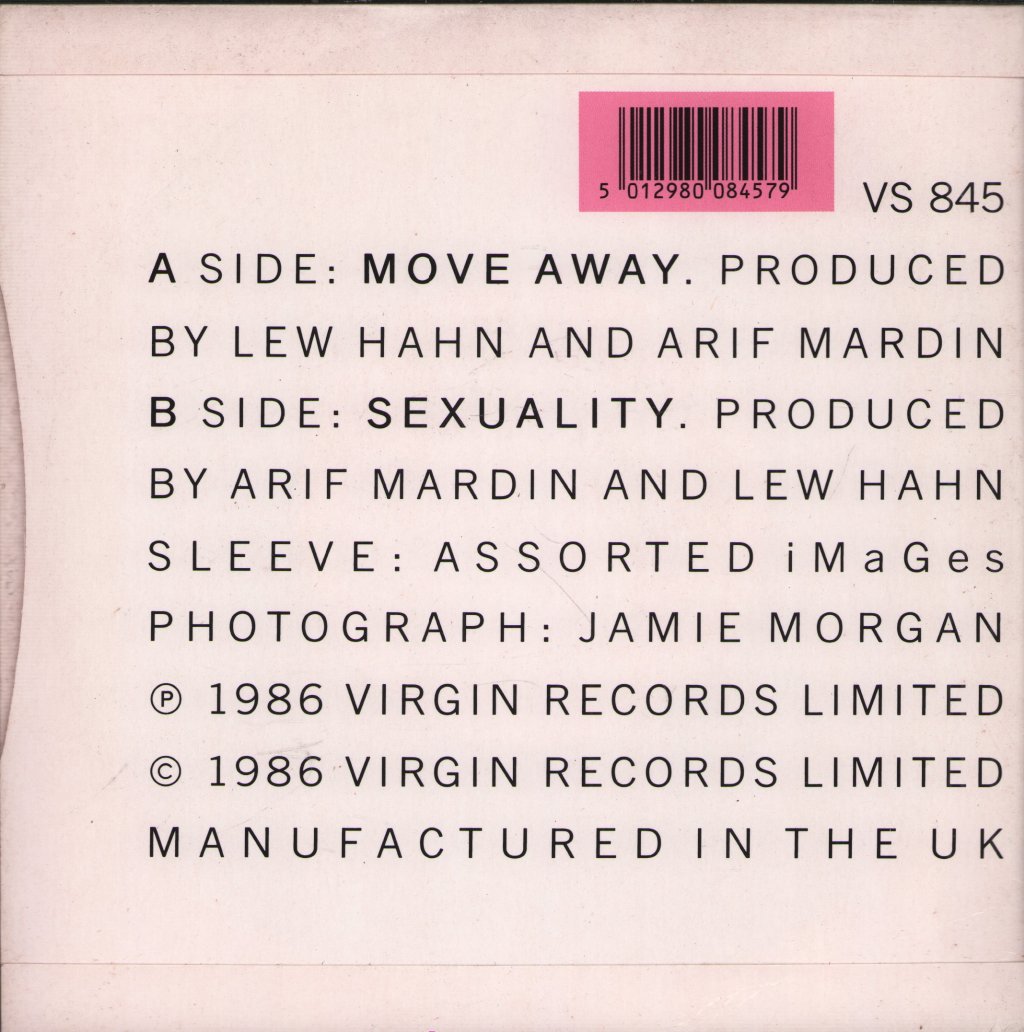 Culture Club - Move Away - 7 Inch