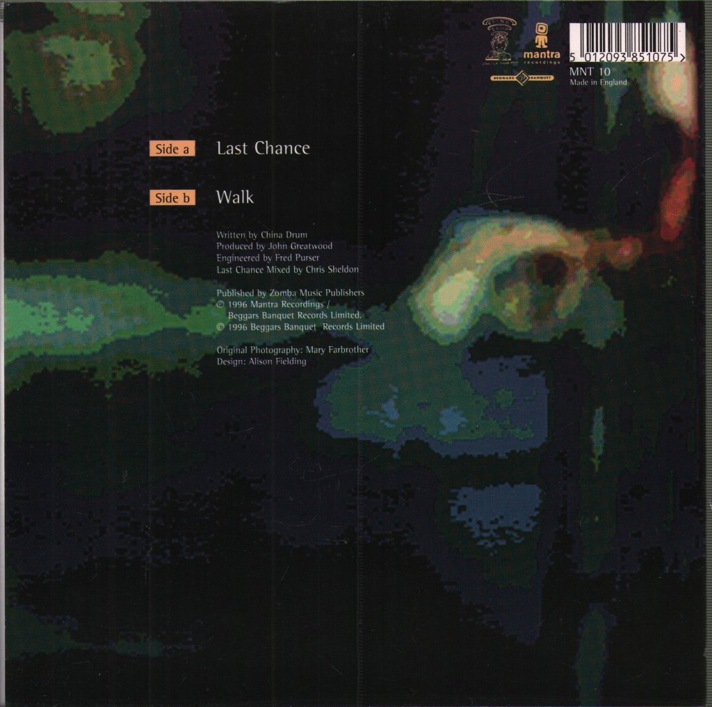 China Drum - Last Chance - 7 Inch