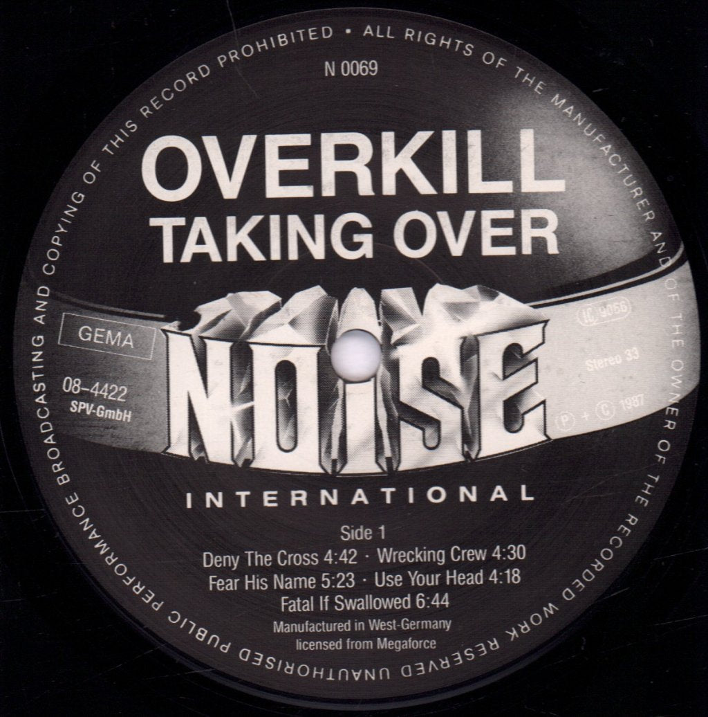 Overkill - Taking Over - Lp