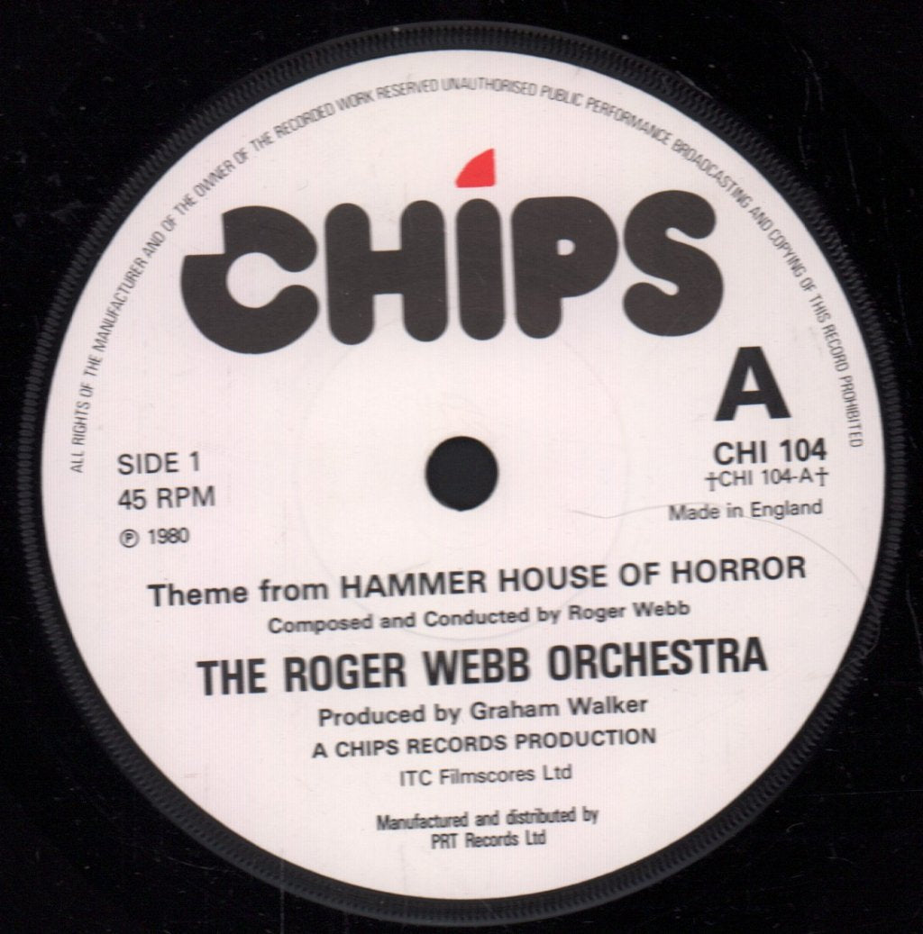 Roger Webb Orchestra - Theme From Hammer House Of Horror - 7 Inch