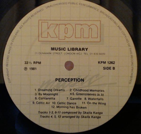 Robert Cornford / Skaila Kanga - Perception - Lp