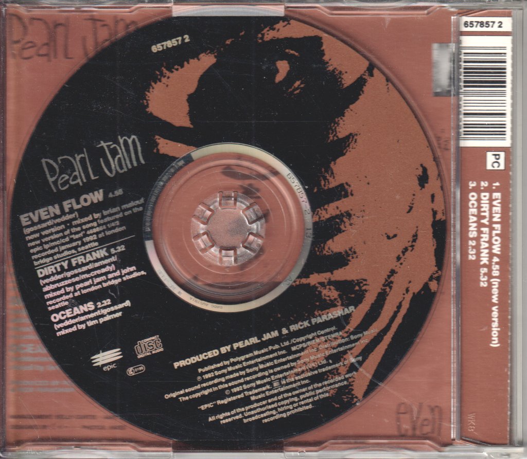 Pearl Jam - Even Flow - Cd
