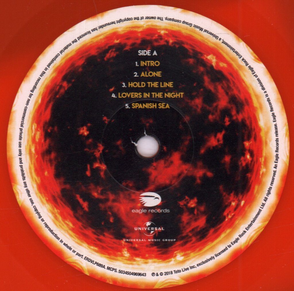 Toto - 40 Tours Around The Sun - Triple Lp