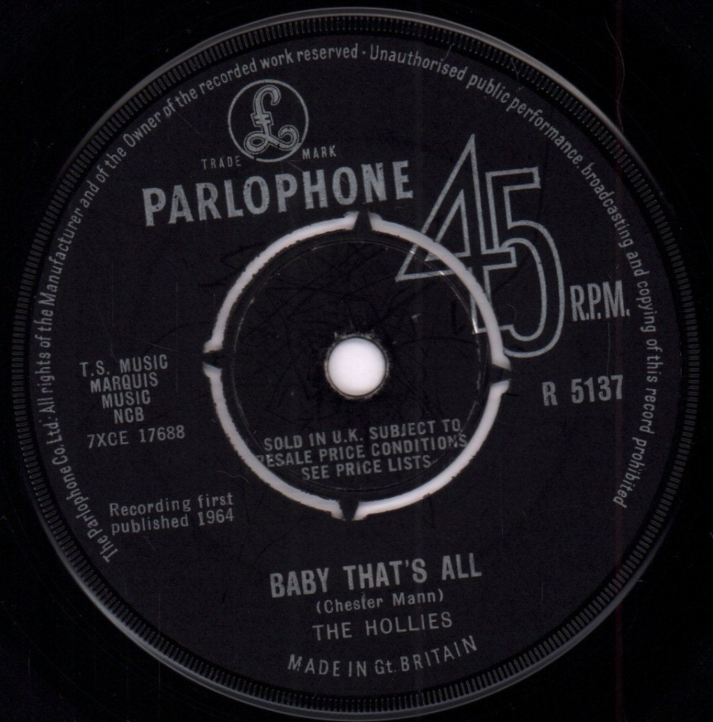 Hollies - Here I Go Again - 7 Inch