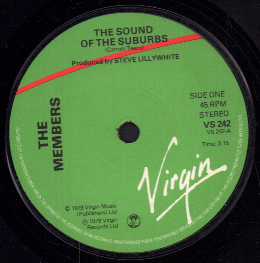 Members - Sound Of The Suburbs - 7 Inch