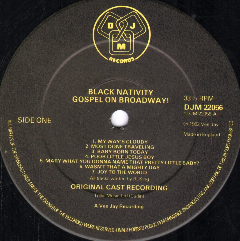 Black Nativity - Gospel On Broadway - Lp