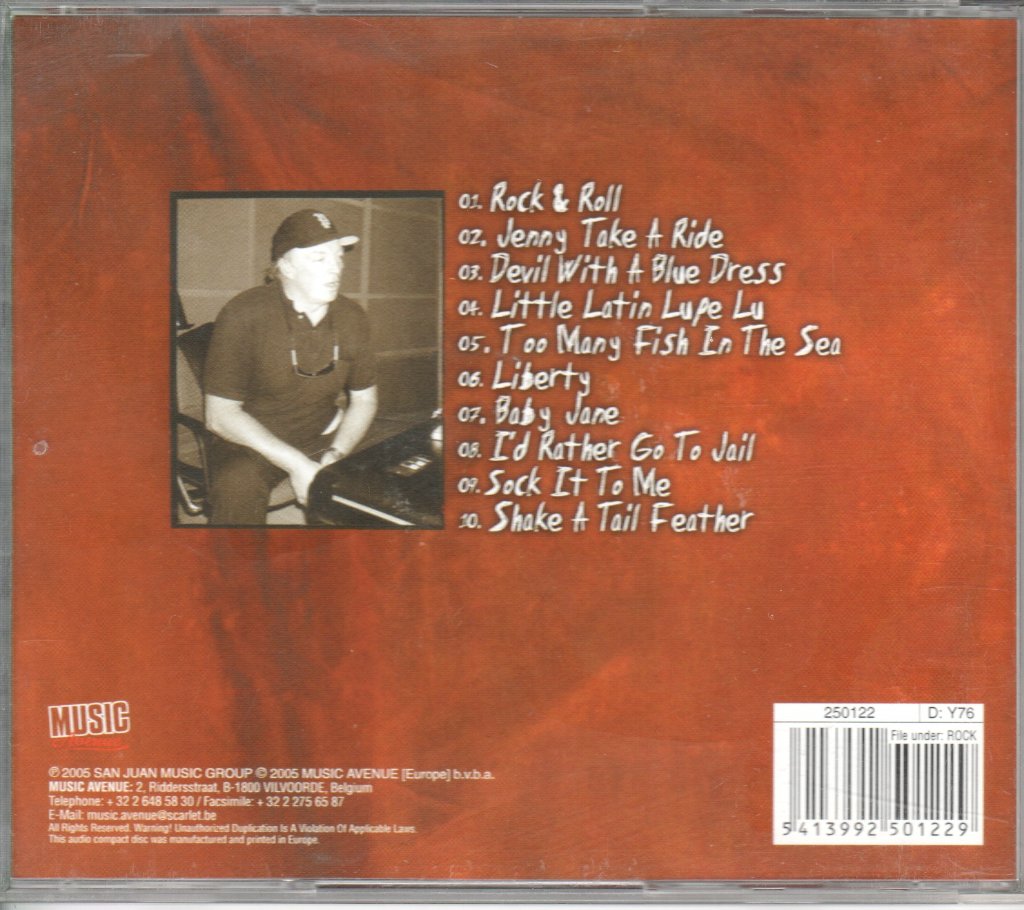 Mitch Ryder - Devil With Her Blue Dress Off - Cd