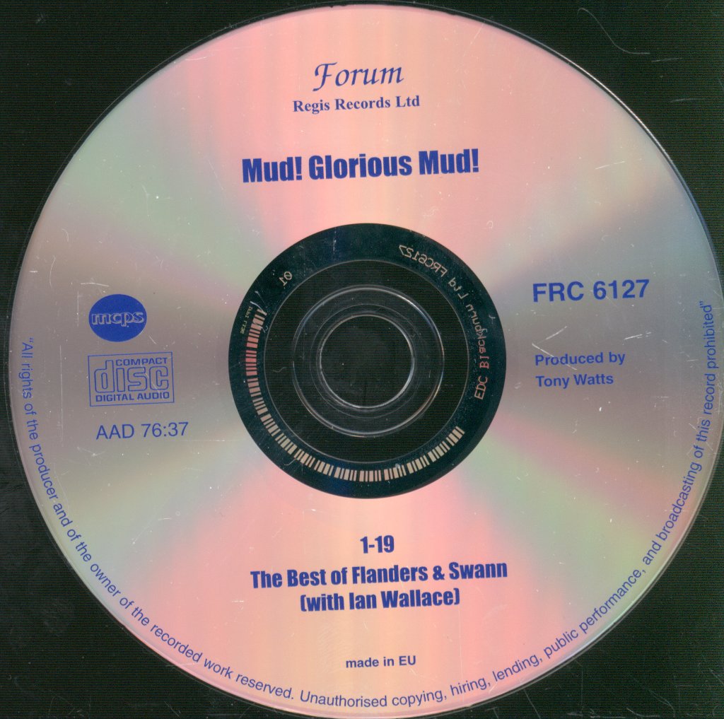 Flanders & Swann - Mud, Glorious Mud!: The Best Of Flanders & Swann with Ian Wallace - Cd