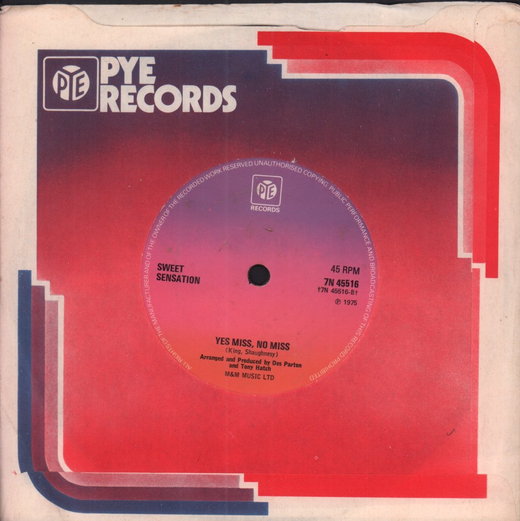 Sweet Sensation - Mr Cool - 7 Inch