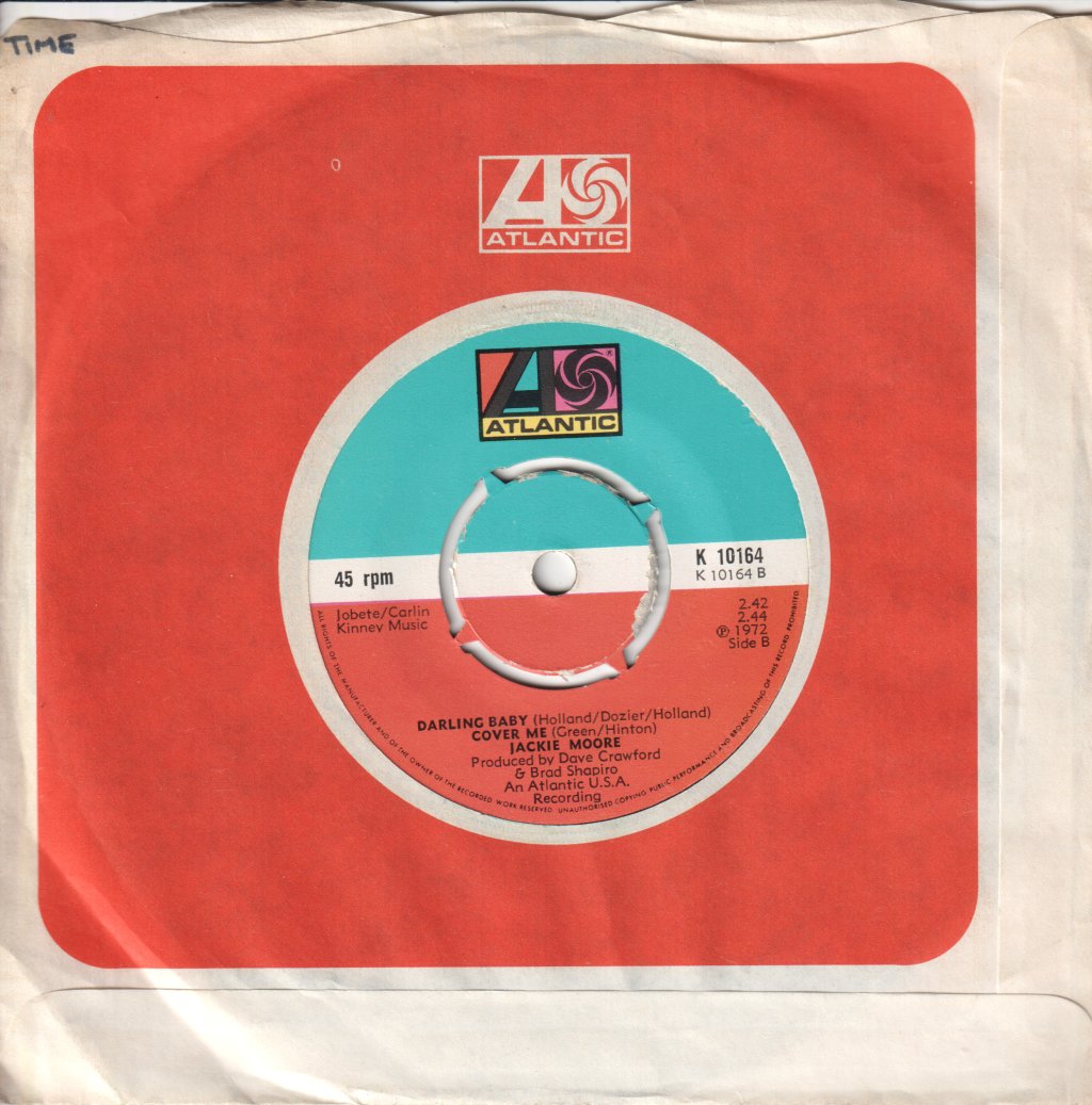 Jackie Moore - Time - 7 Inch