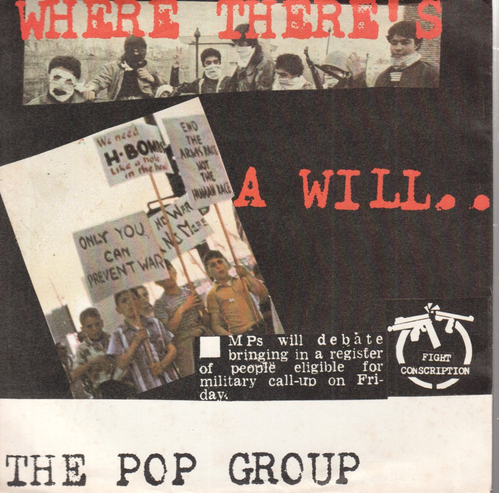Slits/Pop Group - In The Beginning There Was Rhythm/Where There's A Will - 7 Inch
